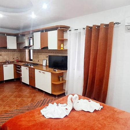 Pensiunea Red Rose Apartments ทิมิชัวรา ภายนอก รูปภาพ