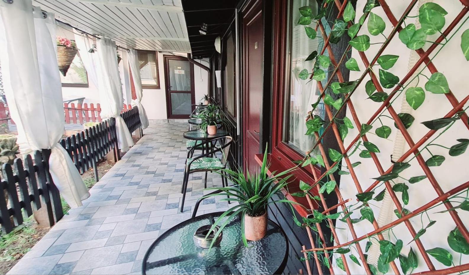 Pensiunea Red Rose Apartments ทิมิชัวรา ภายนอก รูปภาพ